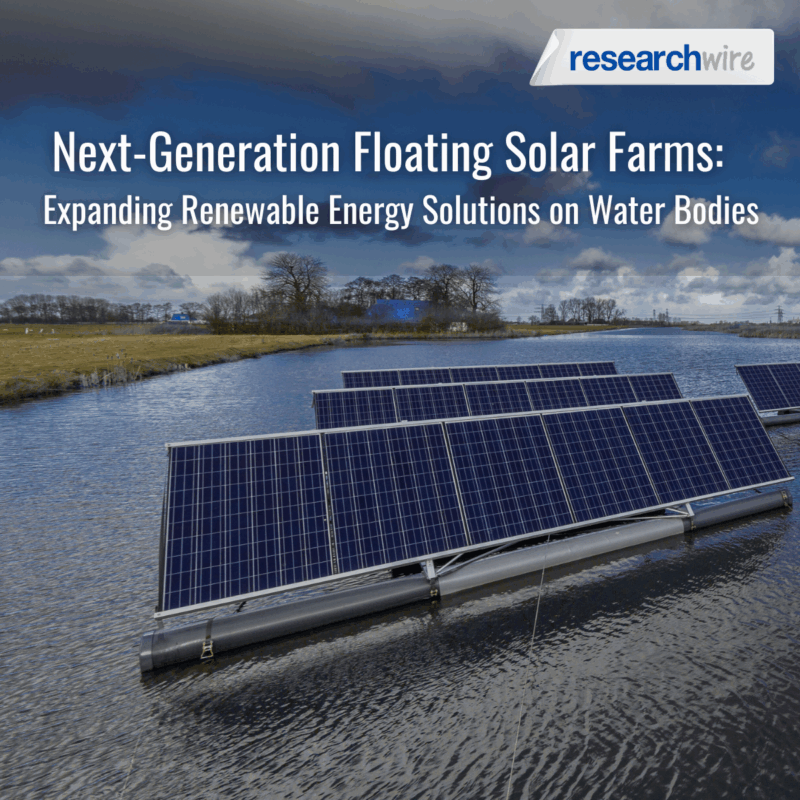 Floating solar panels on water showcasing next-gen renewable energy by Researchwire